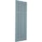 Ekena Millwork True Fit PVC San Juan Capistrano Mission Style Fixed Mount Shutters, Peaceful Blue, 15W x 62H, PR TFP001SJ15X062SB - alternate 2